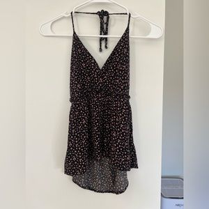 American eagle babydoll open back top